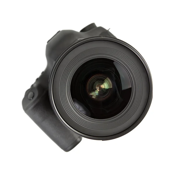Цифровая камера dslr с объективом — стоковое фото