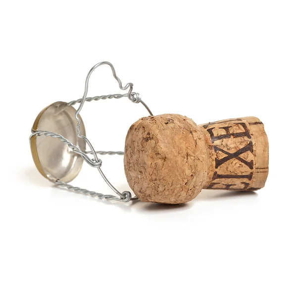 stock image Champagne cork party sylvester