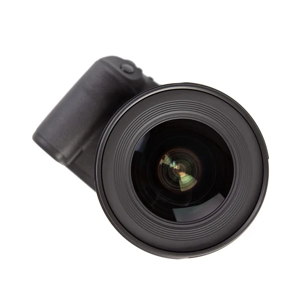 Цифровая камера dslr с объективом — стоковое фото