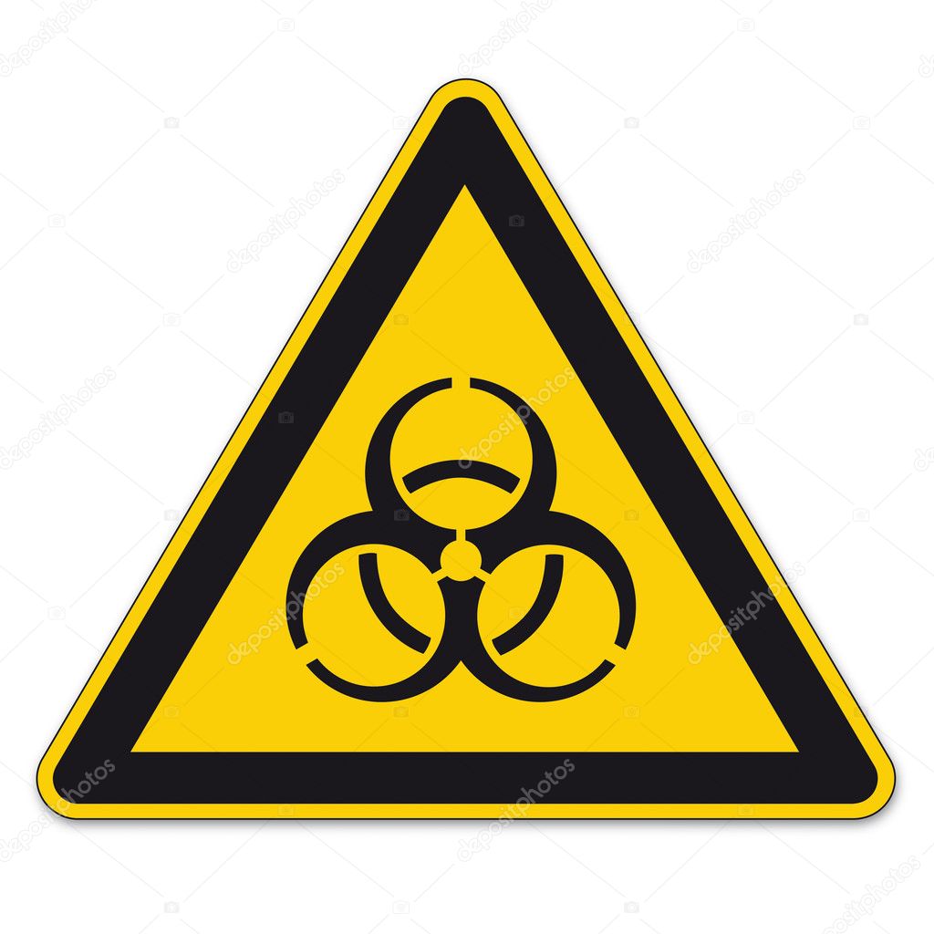 Safety signs warning sign vector pictogram icon biohazard viruses bacteria disease
