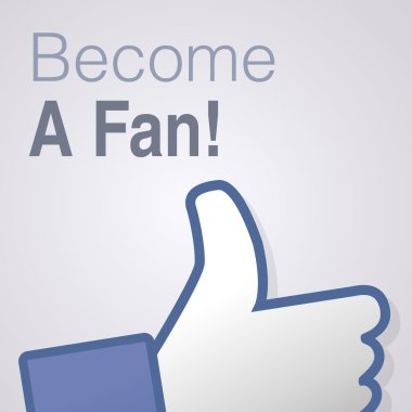 Face symbol hand i like fan fanpage social voting dislike network book become a fan