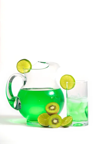 Fruta e bebida — Fotografia de Stock