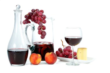 Şarap ve üzüm.