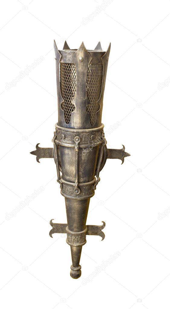 Wrought-iron torch