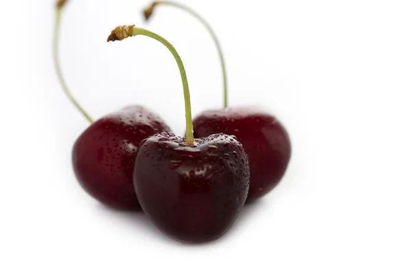 Sweet cherries closeup — Stock Photo, Image