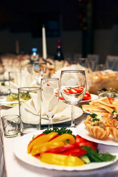 stock image Richly laid table