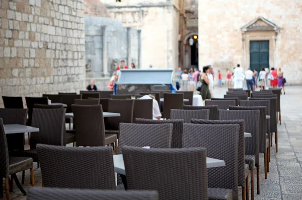 Dubrovnik in der Altstadt — Stockfoto