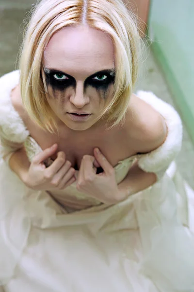 Gotische Braut — Stockfoto