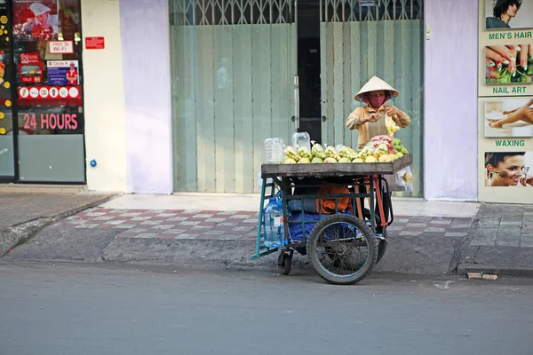 stock image Fruit seller