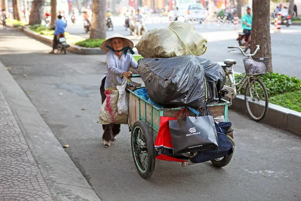 stock image Beggar in Saigon