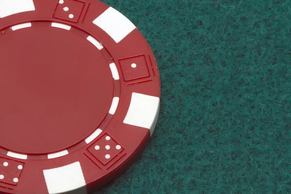Покерный жетон — стоковое фото
