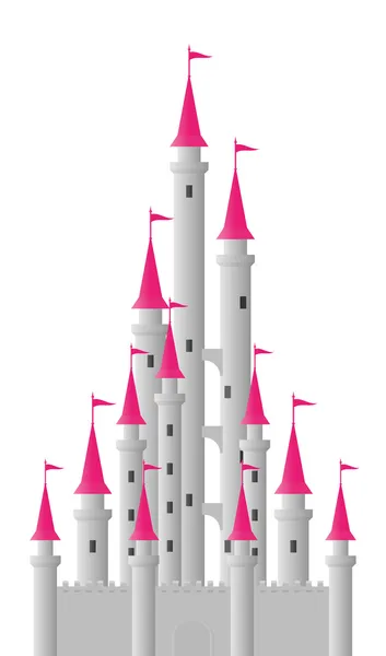 幻想城堡 — 图库矢量图片