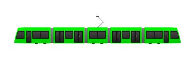 Tramcar clipart