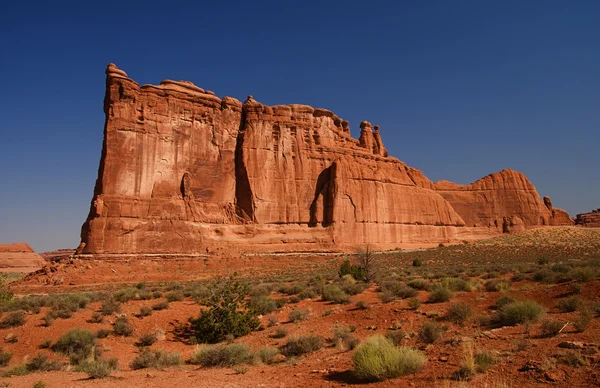 Vyvážená rock arches np — Stock fotografie