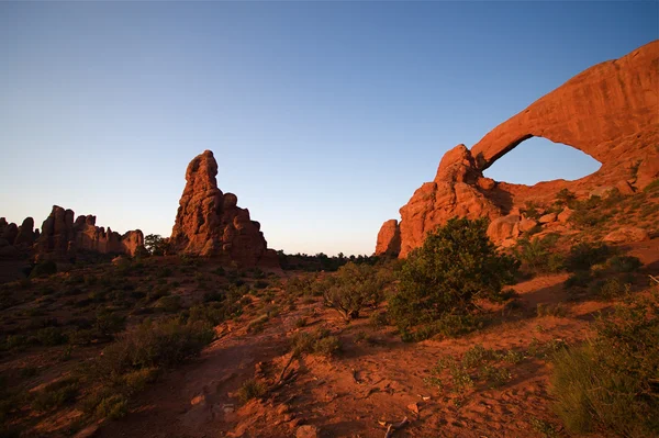 Red Rock Arches — Stock Photo, Image