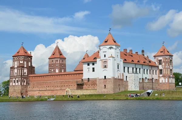 Mirsky slott i Vitryssland. — Stockfoto