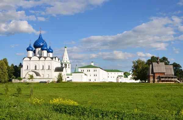 Suzdal kremlin. Rusya'nın altın yüzük. — Stok fotoğraf