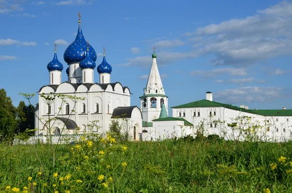 Suzdal kremlin. Rusya'nın altın yüzük. — Stok fotoğraf