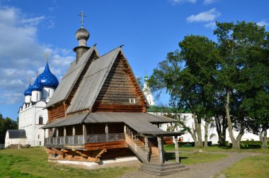 suzdal Panoraması. Rusya'nın altın yüzük.