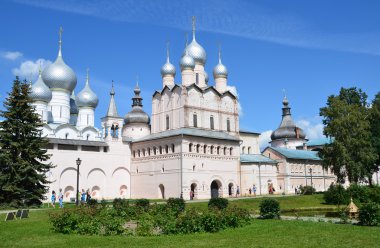 Rostov kremlin. Rusya'nın altın yüzük.