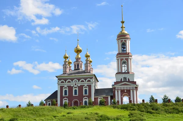 A igreja de Mihail Arhangel em Suzdal. Anel de ouro da Rússia . — Fotografia de Stock