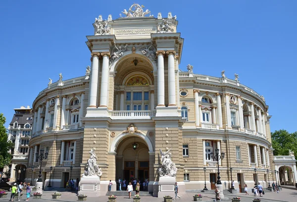 Opera din Odessa și Casa de Balet . — Fotografie, imagine de stoc
