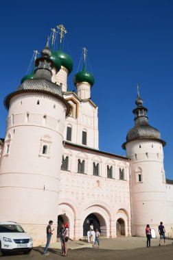 Rostov kremlin. Rusya'nın altın yüzük.