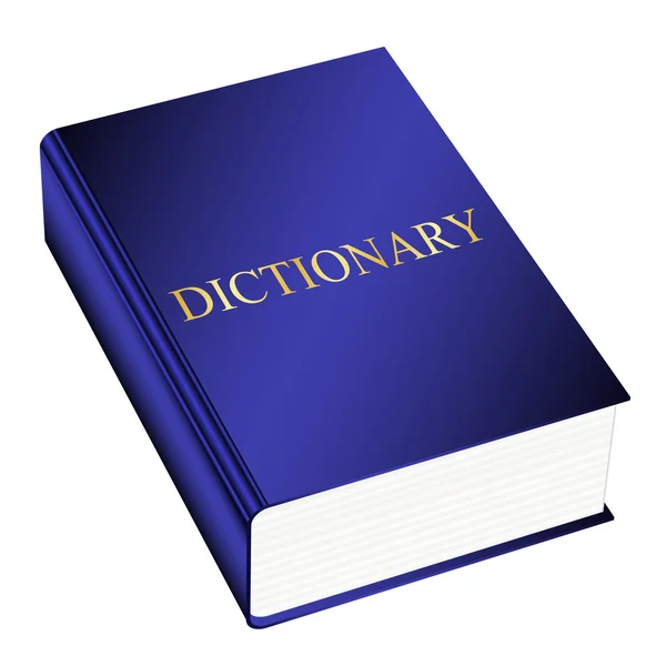 Векторная иллюстрация словаря — стоковый вектор