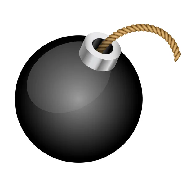 Illustration vectorielle de bombe — Image vectorielle