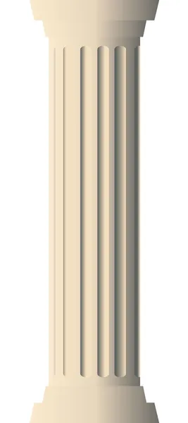Vector illustration of column — Stock Vector
