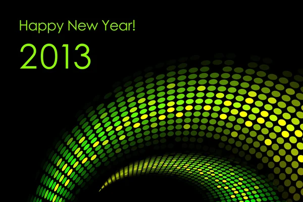 Šťastný nový rok "had" pozadí (2013 rok hada) — Stockový vektor
