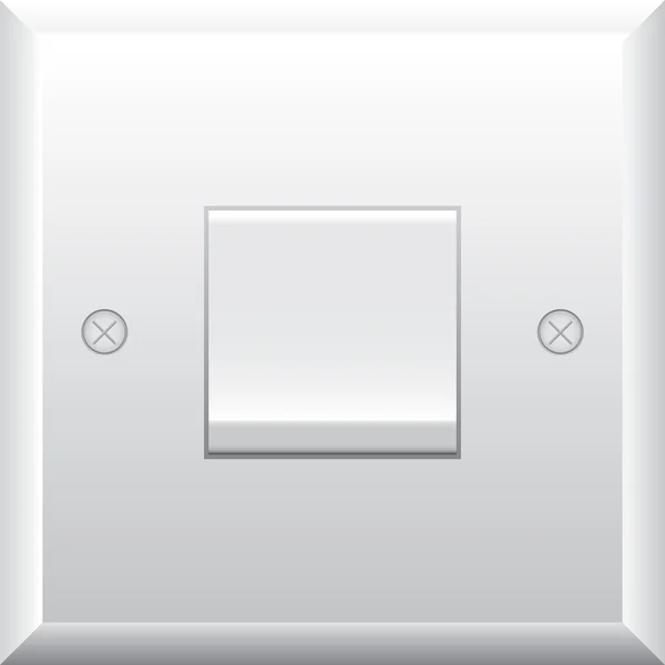 Vector illustration of light switch — Stock Vector