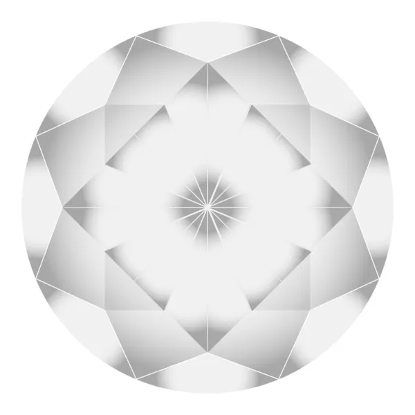 Vektorillustration des Diamanten — Stockvektor