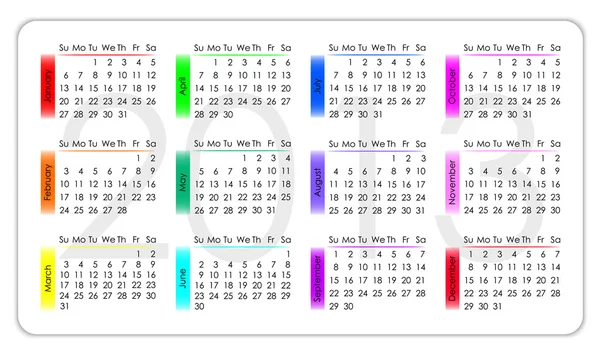 Yearly calendar 2013 Vector Art Stock Images Depositphotos Yearly calendar 2013 Vector Art Stock Images Depositphotos