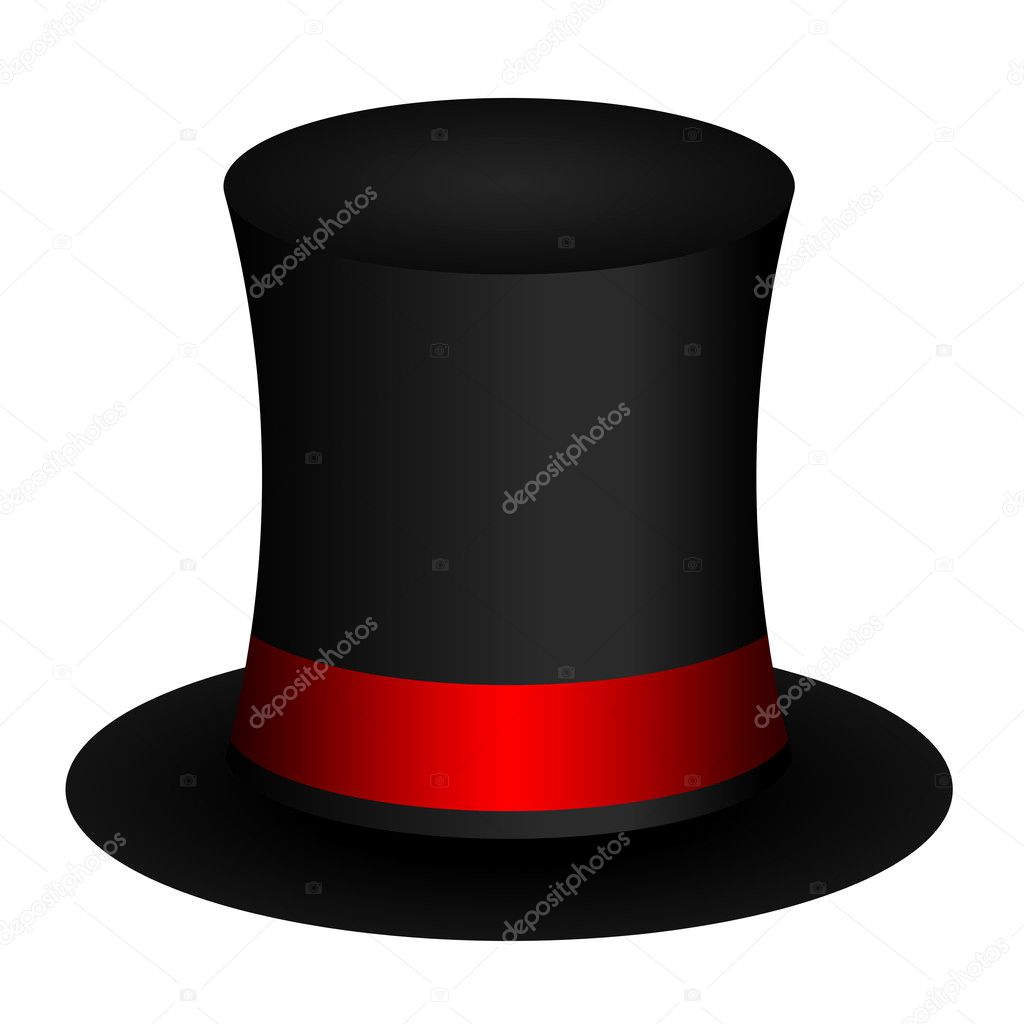 Vector illustration of magic hat