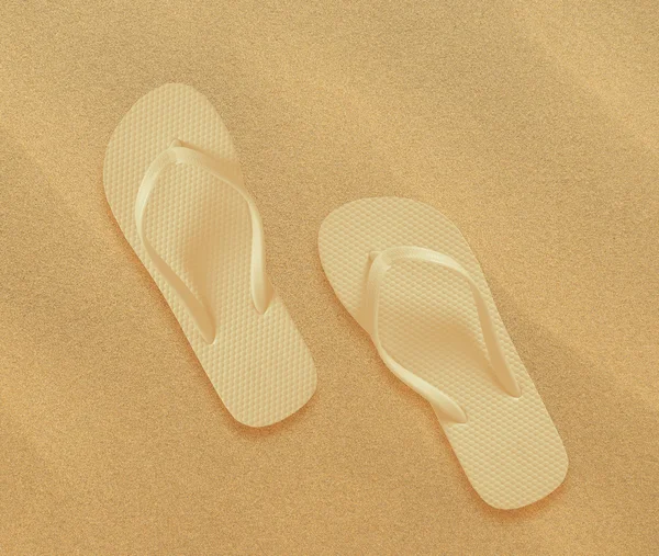 Strand slippers — Stockfoto