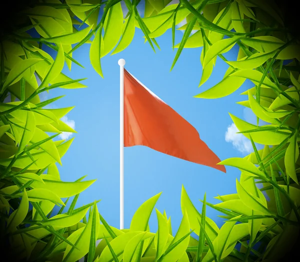 Red flag — Stock Photo, Image