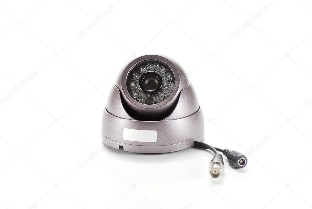 Isolated video surveillance camera