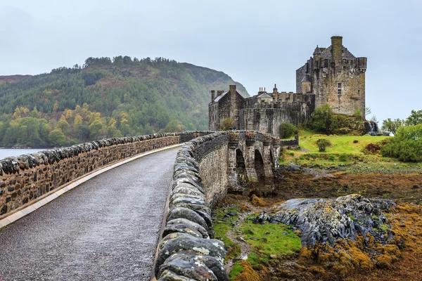 Eilan Donan castle in Scotland — Stock Photo, Image