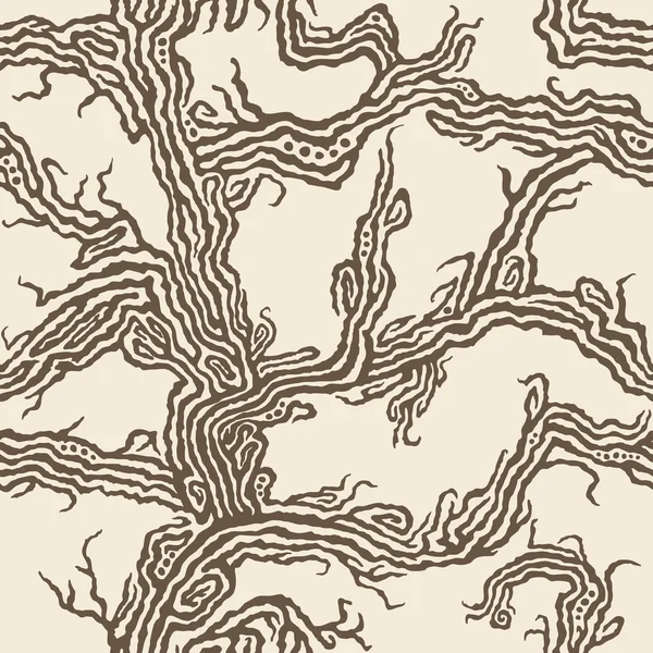 Abstract seamless tree — Stok fotoğraf