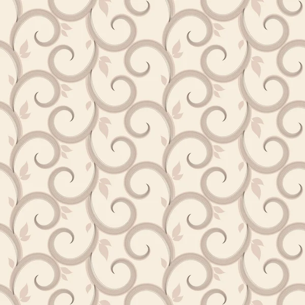 Seamless pattern with swirles — Stockfoto