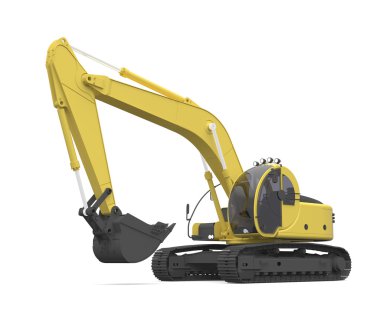 Excavator clipart