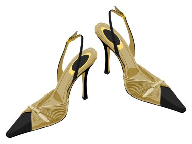 Women's shoes clipart