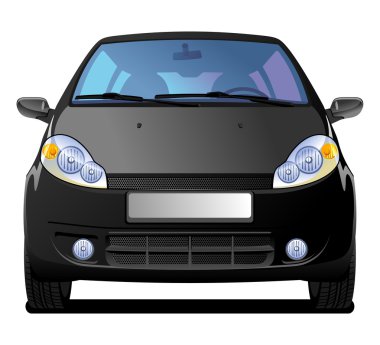 Black Car clipart