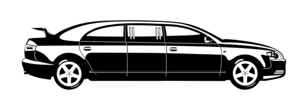 Limousine — Vettoriale Stock