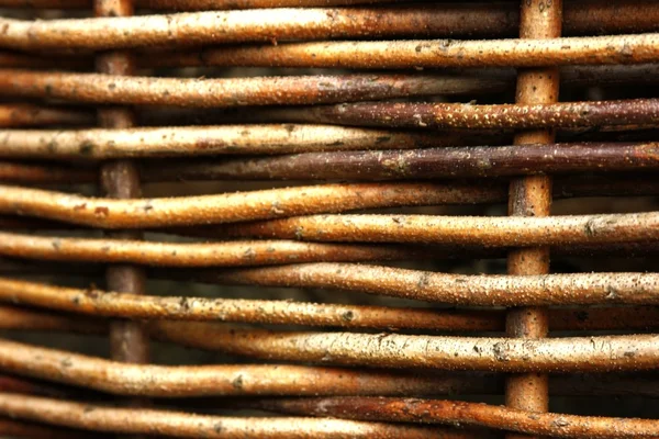 Willow rieten weave — Stockfoto
