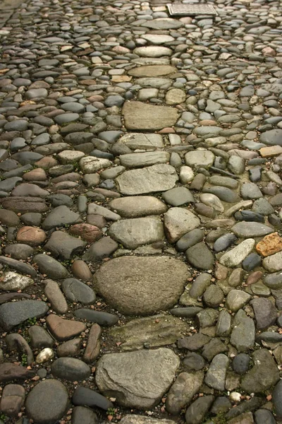 Cobbles in the road — Stock Photo, Image