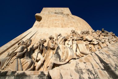 MONUMENTO DOS DESCOBRIMENTOS IN LISBON clipart