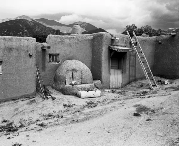 Casas do índio pueblo — Fotografia de Stock