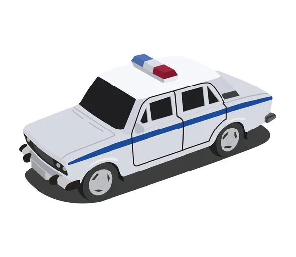 Auto della polizia — Vettoriale Stock